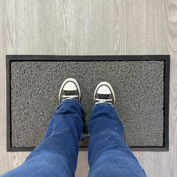 Felpudo Rulo Gris 75cm x 45cm