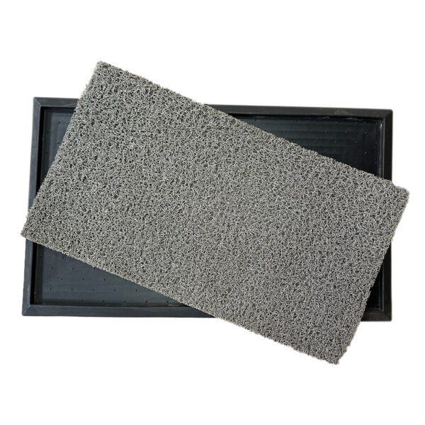 Felpudo Rulo Gris 75cm x 45cm