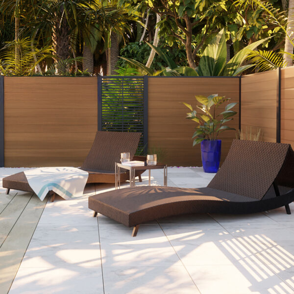 Cerco Inglés Kit A G04 Teak Stretch x 6 unidades