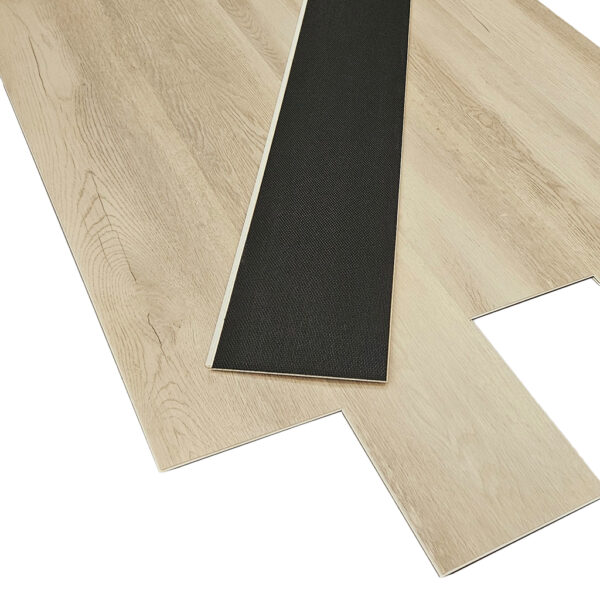 Piso Vinílico SPC Click Fossil 5mm con manta