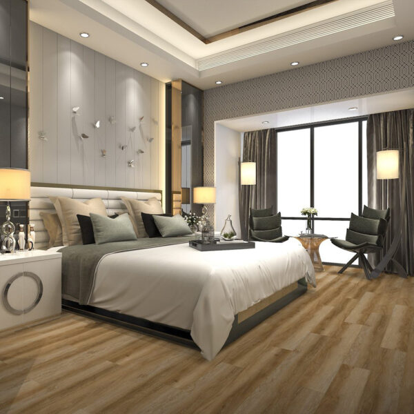 Piso Vinílico SPC Click Golden Oak 4mm