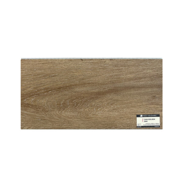 Piso Vinílico SPC Click Golden Oak 4mm