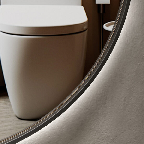 Espejo Led con Reloj HKM 2001 800mm x 800mm