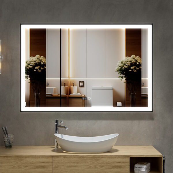 Espejo Led con Reloj HKM1003 1200mm x 800mm