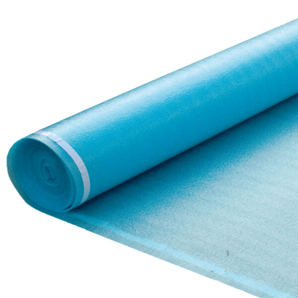 Manta Bajo Piso 2mm Blue Pad con Film Antihumedad en Rollo 18,6m2