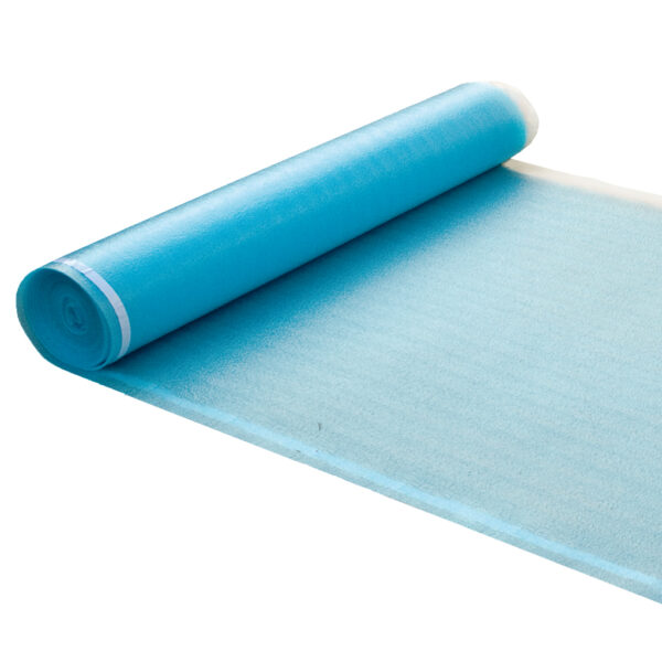 Manta Bajo Piso 2mm Blue Pad con Film Antihumedad en Rollo 18,6m2