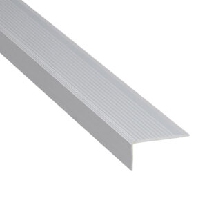 Perfil de Aluminio Terminación Plata 10mm x 25mm x 2700mm