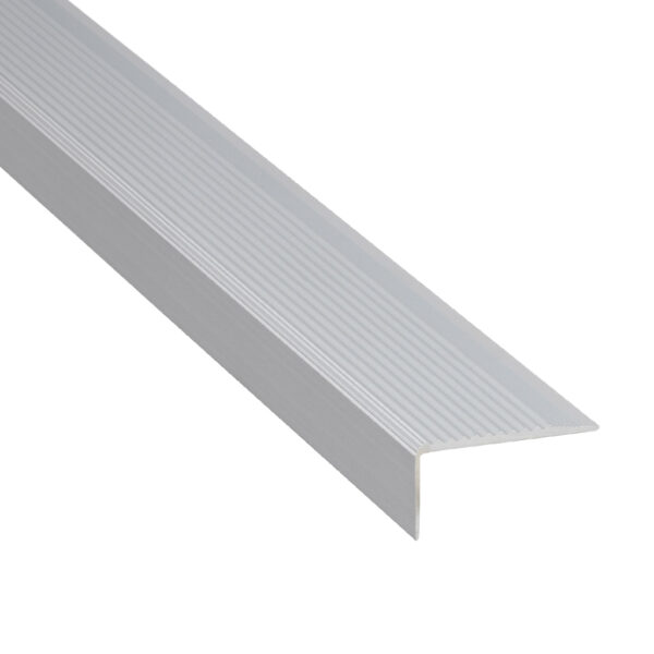 Perfil de Aluminio Terminación Plata 10mm x 25mm x 2700mm