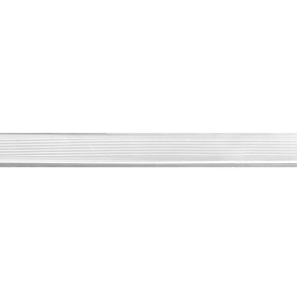 Perfil de Aluminio Terminación Plata 10mm x 25mm x 2700mm