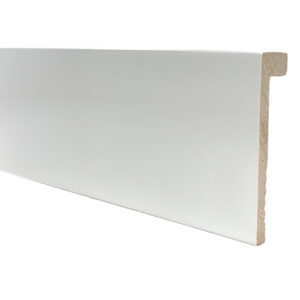 Varilla Zócalo Resistente al Agua Cover Blanco 100 22mm x 100mm x 2400mm