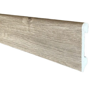 Varilla Zócalo Resistente al Agua Top Round Gris Frances 14mm x 75mm x 2400mm