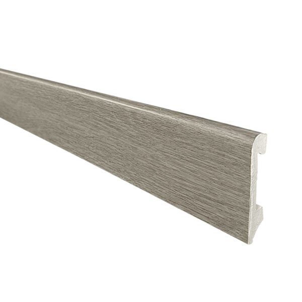 Varilla Zócalo Resistente al Agua Top Round Gris Horizonte 14mm x 75mm x 2400mm