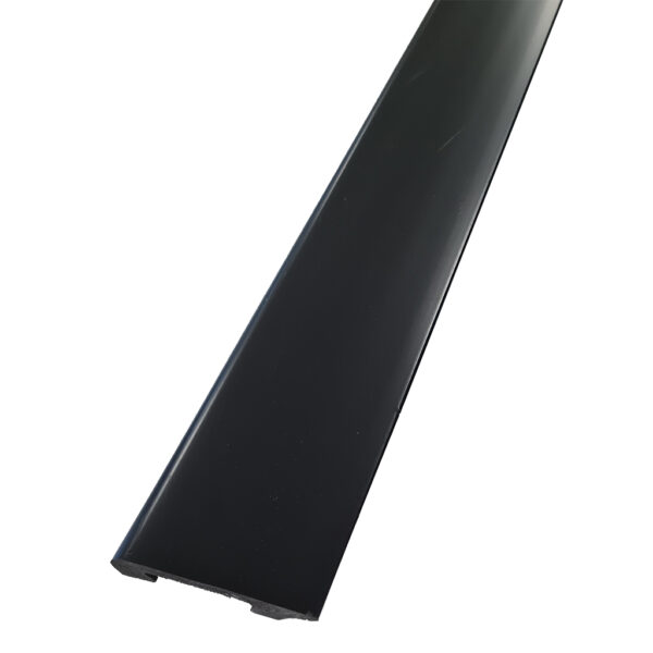 Varilla Zócalo Resistente al Agua Top Round Negro Azabache 14mm x 75mm x 2400mm