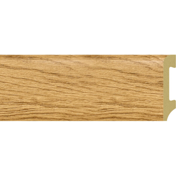 Varilla Zócalo Resistente al Agua Top Round Roble Cobre 14mm x 75mm x 2400mm