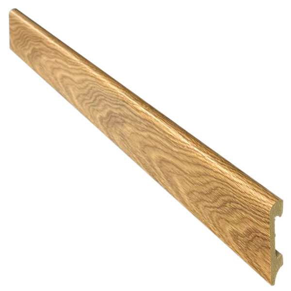 Varilla Zócalo Resistente al Agua Top Round Roble Cobre 14mm x 75mm x 2400mm