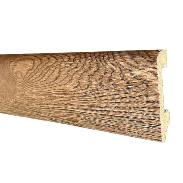 Varilla Zócalo Resistente al Agua Top Round Roble Terra 14mm x 75mm x 2400mm