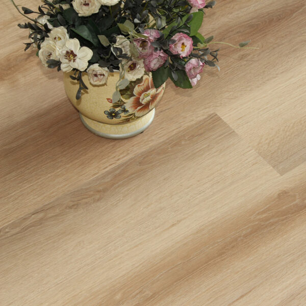 Piso Vinílico SPC Click Roble Crimea 5mm con manta