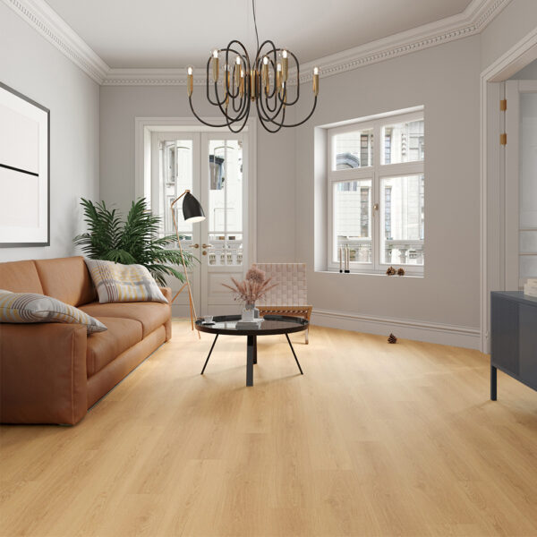 Piso Vinílico SPC Click Roble Odessa 5mm con manta