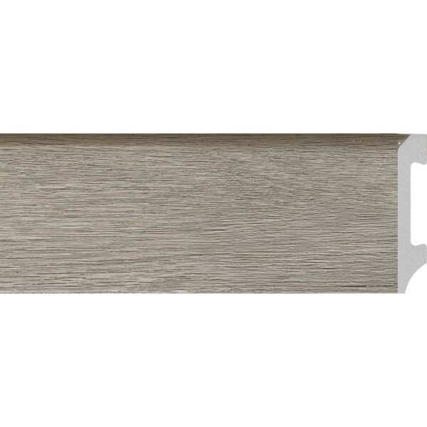 Varilla Zócalo Resistente al Agua Top Round Gris Horizonte 14mm x 75mm x 2400mm