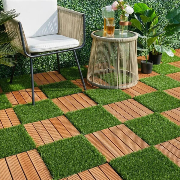 Deck Baldosa Césped
