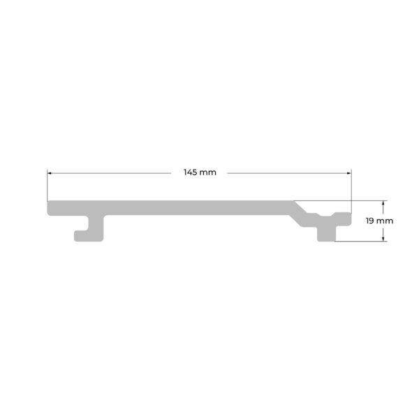 Siding Composite 02# stretch x 4 unidades