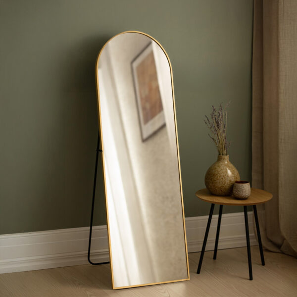 Espejo de Pié con soporte 13X485X1475 Gold