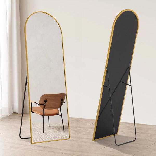 Espejo de Pié con soporte 13X485X1475 Gold