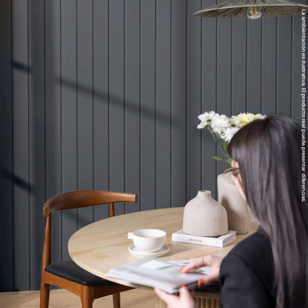 Revestimiento de Pared Interior Curly Dusty 25cm