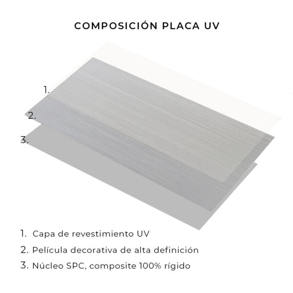 Placas UV Cuarzo Gris KL8084-1