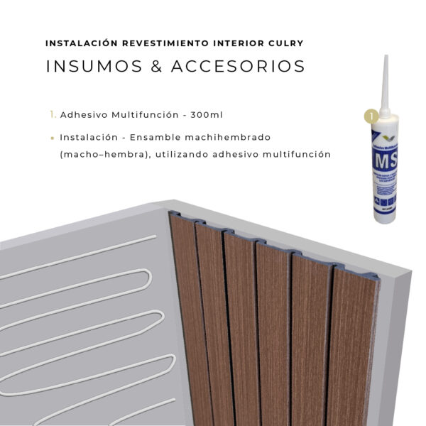 Revestimiento de Pared Interior Sharp Forest 25cm