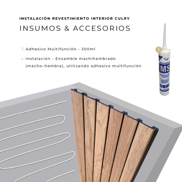 Revestimiento de Pared Interior Sharp Nature 25cm