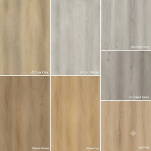 Piso Vinilico SPC Click 5 MM. 7 Colores