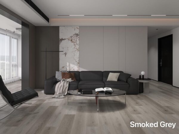 Piso Vinilico Spc Click 5 MM Smoke Grey