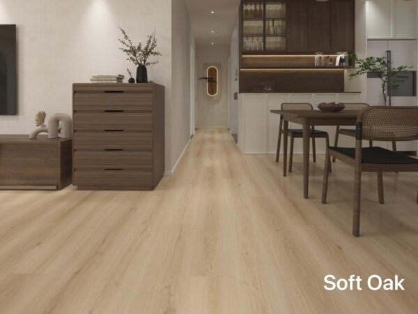 Piso Vinilico Spc Click 5 MM Soft Oak